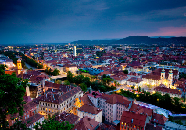     Panorama miasta Graz, Styria / Graz